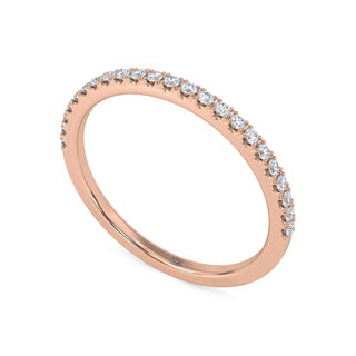 Celeste Micro Pavé Band – Extra Slim