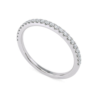 Celeste Micro Pavé Band – Extra Slim