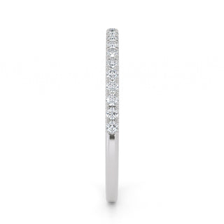 Celeste Micro Pavé Band – Extra Slim