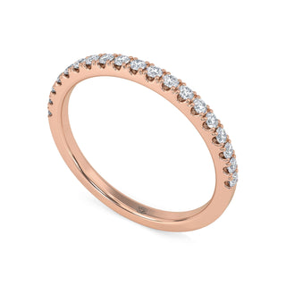 Celeste Micro Pavé Band – Slim
