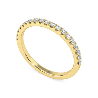 Celeste Micro Pavé Band – Slim