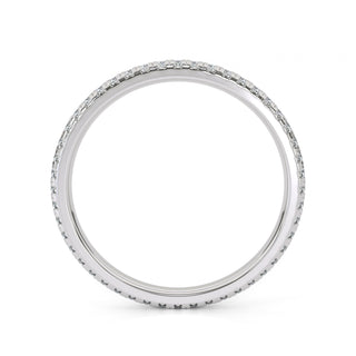 Silhouette Micro Pavé Band – Extra Slim
