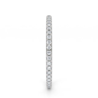 Silhouette Micro Pavé Band – Extra Slim