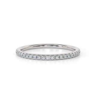 Silhouette Micro Pavé Band – Extra Slim