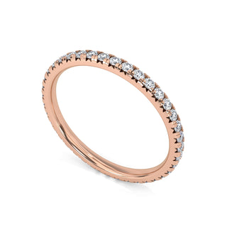 Silhouette Micro Pavé Band – Slim