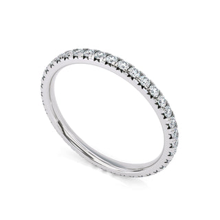 Silhouette Micro Pavé Band – Slim
