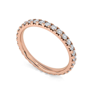 Silhouette Micro Pavé Band – Fine