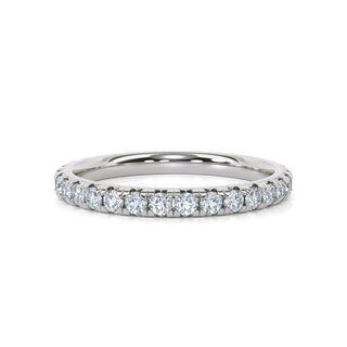 Silhouette Micro Pavé Band – Fine