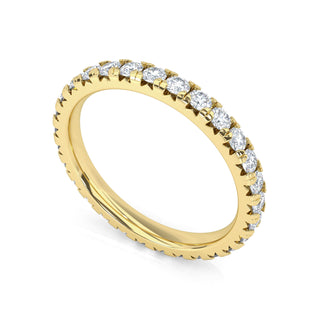 Silhouette Micro Pavé Band – Medium