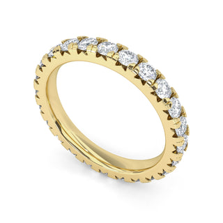 Silhouette Micro Pavé Band – Large