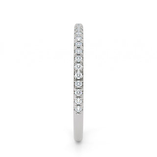 Halfline Pavé Band – Extra Slim