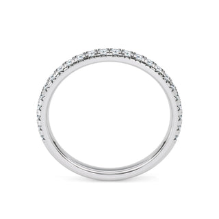 Halfline Pavé Band – Slim