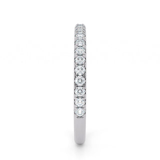 Halfline Pavé Band – Slim