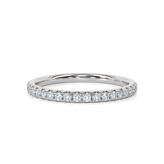 Halfline Pavé Band – Slim