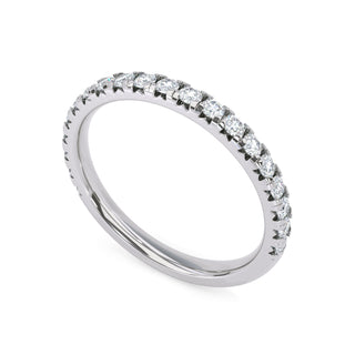 Halfline Pavé Band – Fine
