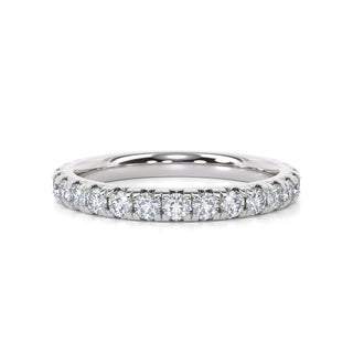 Halfline Pavé Band – Medium