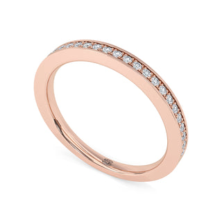Classic Pavé Extra Slim Diamond Band