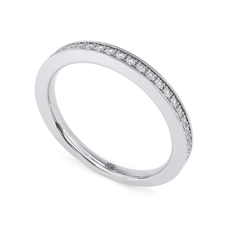 Classic Pavé Extra Slim Diamond Band