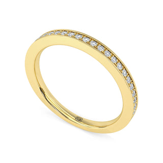 Classic Pavé Extra Slim Diamond Band