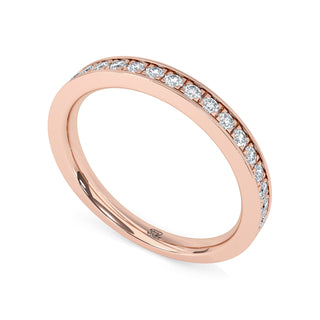 Classic Pavé Slim Diamond Band
