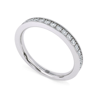 Classic Pavé Slim Diamond Band