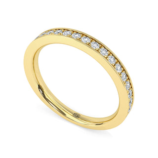 Classic Pavé Slim Diamond Band
