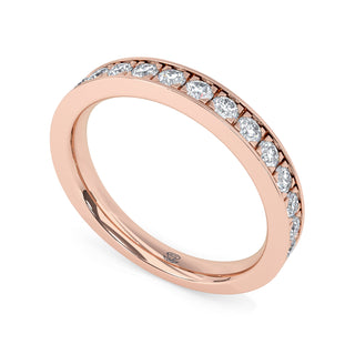 Classic Pavé Medium Diamond Band