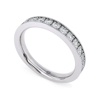 Classic Pavé Medium Diamond Band