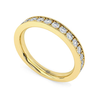 Classic Pavé Medium Diamond Band