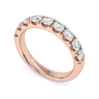 Round Cut Classic Pavé Band – Large
