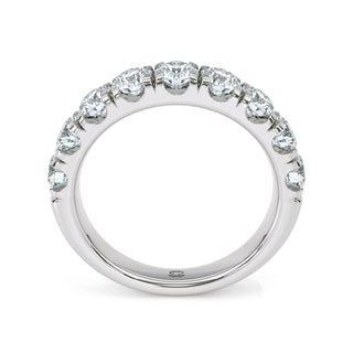 Round Cut Classic Pavé Band – Extra Large