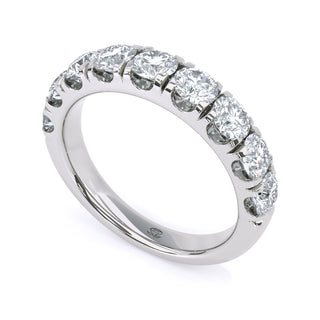 Round Cut Classic Pavé Band – Extra Large