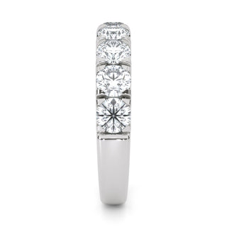 Round Cut Classic Pavé Band – Extra Large