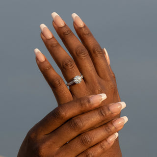 Split Arc Round Engagement Ring 2.0 ct