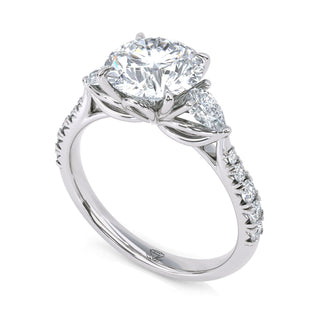 Serene Round Pavé Diamond Band 1.5 ct