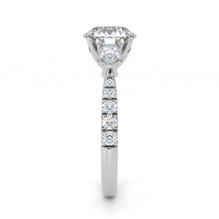Serene Round Pavé Diamond Band 1.5 ct