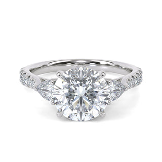 Serene Round Pavé Diamond Band 1.5 ct