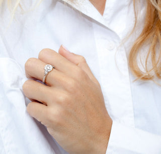 Serene Round Pavé Diamond Band 1.5 ct