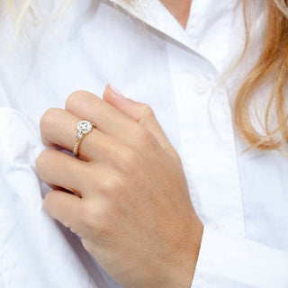 Serene Round Pavé Diamond Band 1.5 ct