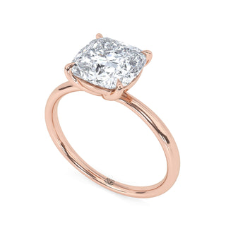 Crest Cushion Engagement Ring 2.5 ct