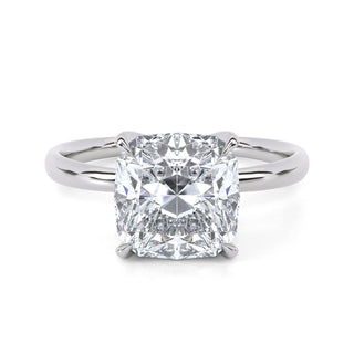Crest Cushion Engagement Ring 2.5 ct