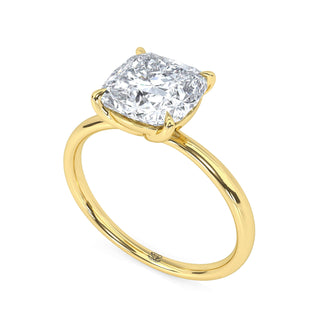 Crest Cushion Engagement Ring 2.5 ct