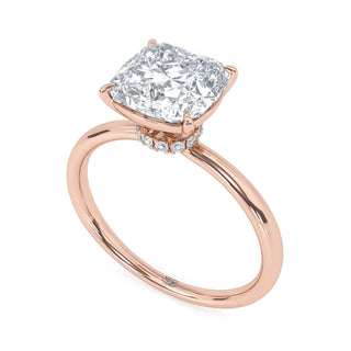 Prism Cushion Pavé Diamond Band 2.5 ct