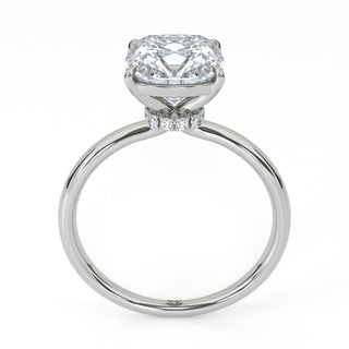 Prism Cushion Pavé Diamond Band 2.5 ct