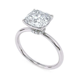 Prism Cushion Pavé Diamond Band 2.5 ct