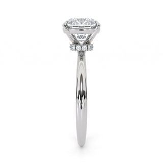 Prism Cushion Pavé Diamond Band 2.5 ct