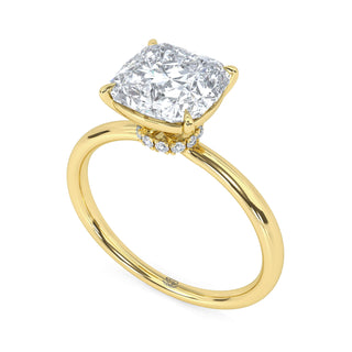 Prism Cushion Pavé Diamond Band 2.5 ct