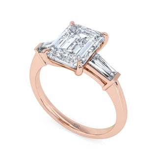 Axis Emerald Pavé Diamond Band 2.5 ct