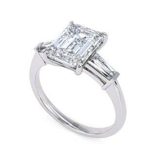 Axis Emerald Pavé Diamond Band 2.5 ct