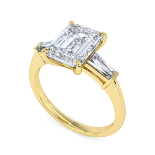 Axis Emerald Pavé Diamond Band 2.5 ct